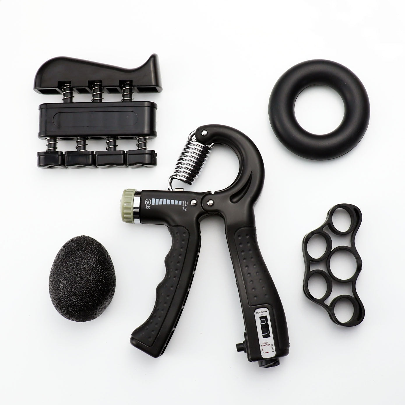 Adjustable Hand Grips with Counter