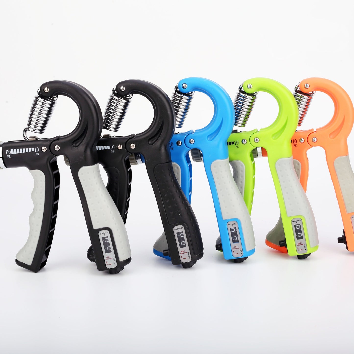 Adjustable Hand Grips with Counter