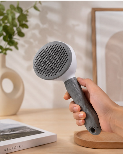 cat shedding brush