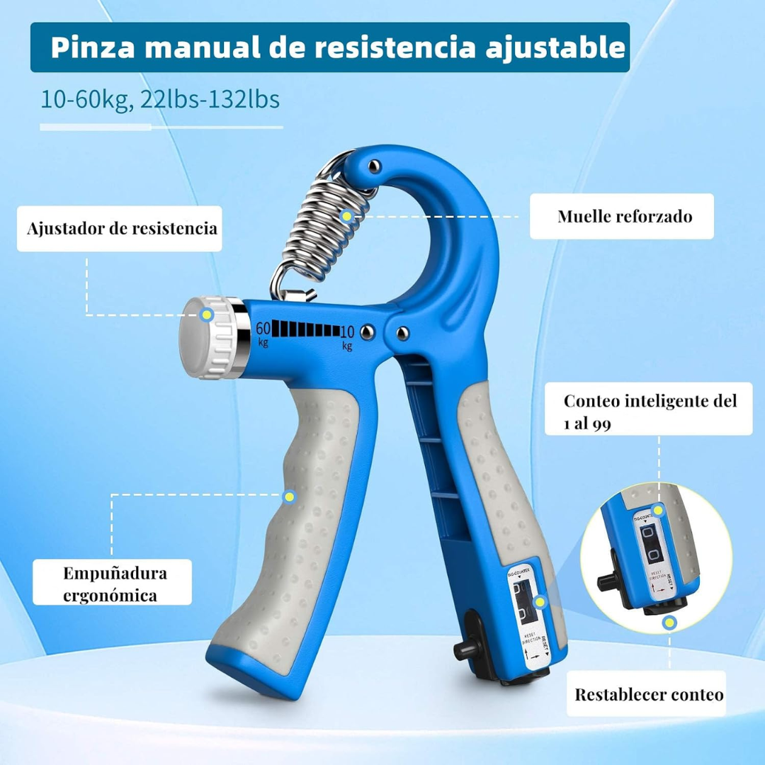 2x1 Ejercitador de manos,5kg-60kg