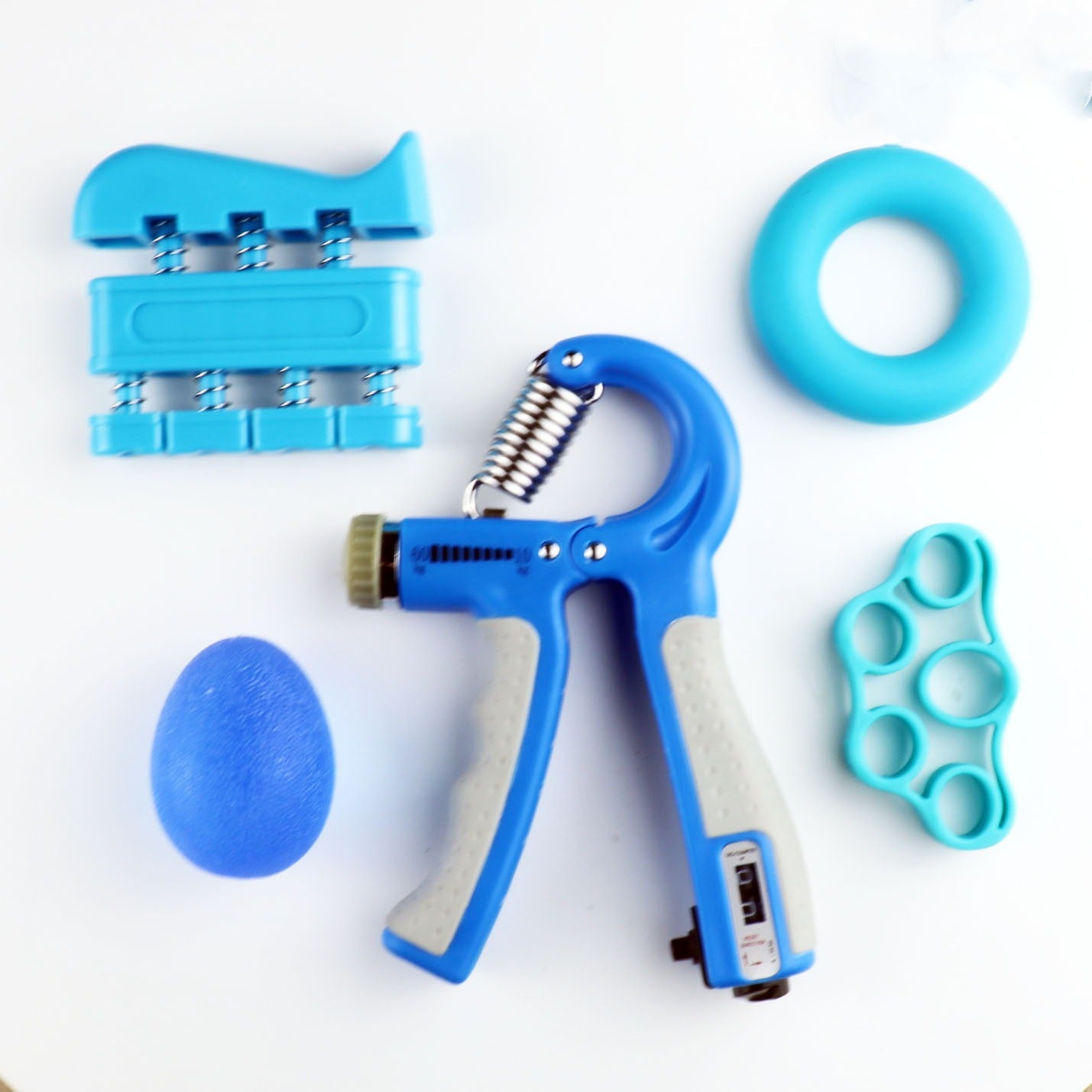 Adjustable Hand Grips with Counter